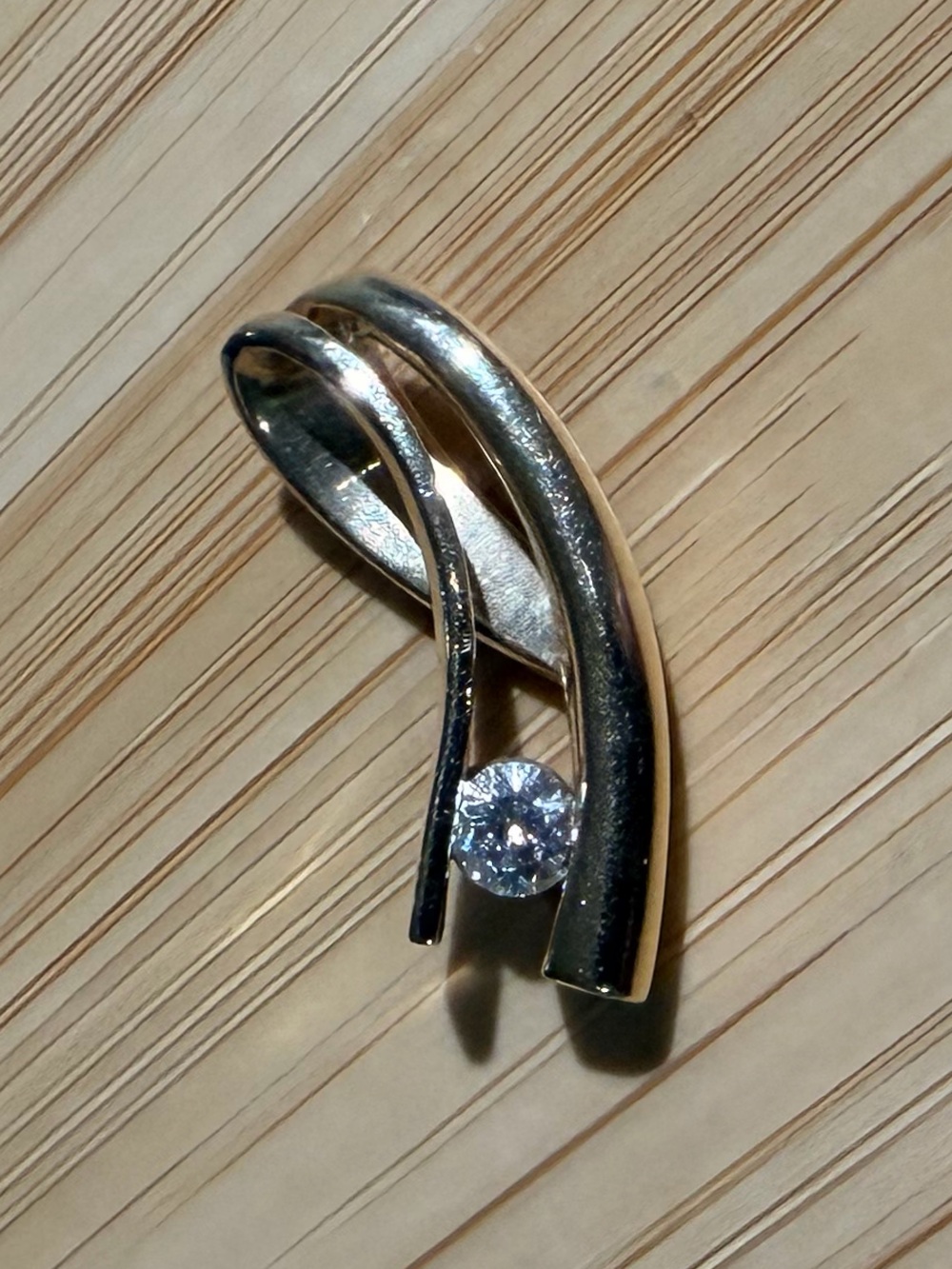 BH Effy 14K gold diamond pendant - Picture 9 of 9